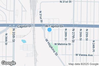 Map image of the property - 3961A N 30th St