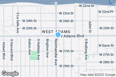 Map image of the property - 2608 Normandie Ave