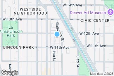 Map image of the property - 1150 Inca St