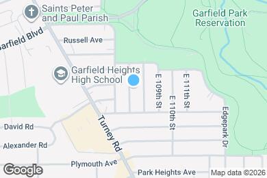 Map image of the property - 4919 E 107th St