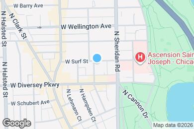 Map image of the property - 447 W Surf St