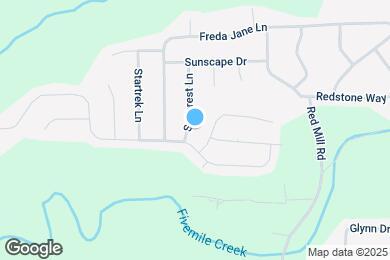 Map image of the property - 1103 Suncrest Ln