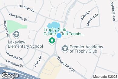 Map image of the property - The Quorum at Trophy Club Townhomes