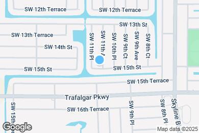 Map image of the property - 1428 SW 11th Ave