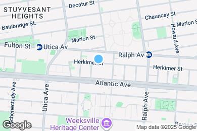 Map image of the property - 830 Herkimer St