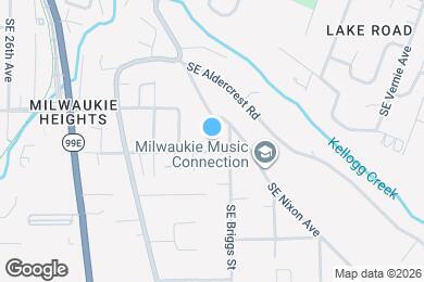 Map image of the property - 3309 SE Evergreen Ave
