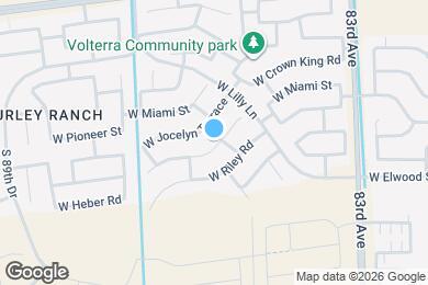 Map image of the property - 3206 S Justin Dr