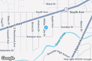 Map image of the property - 622 Whitlock Ave