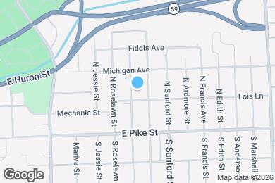 Map image of the property - 68 N Shirley St