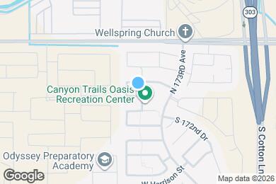 Map image of the property - 17420 W Washington St