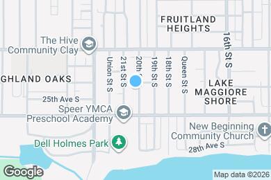 Map image of the property - 2421 20th St S
