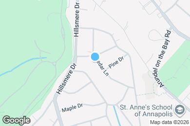 Map image of the property - 302 Cedar Ln