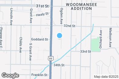 Map image of the property - 3255 Ogden Ave