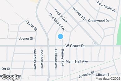 Map image of the property - 806 Barney Ave