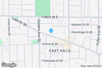 Map image of the property - 849 Lake Dr SE