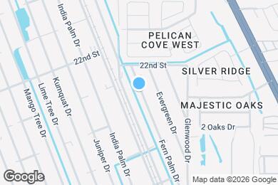 Map image of the property - 2314 Fern Palm Dr
