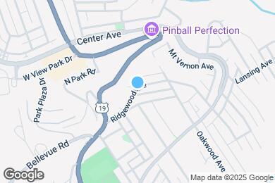 Map image of the property - 337 Ridgewood Ave