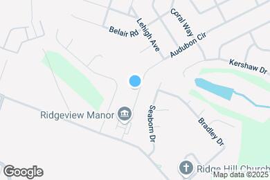 Map image of the property - 823 Audubon Cir