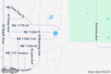 Map image of the property - 11623 N Windsor Ave