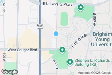 Map image of the property - 1305 N Canyon Rd