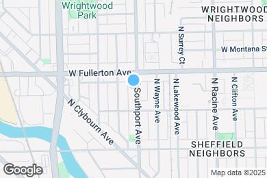 Map image of the property - 2334 N Southport Ave