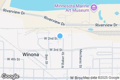 Map image of the property - 959 W 2nd St