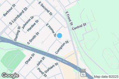Map image of the property - 908 E Horne St
