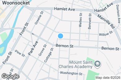 Map image of the property - 23 Paradis Ave