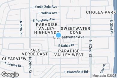 Map image of the property - 12840 N 30th St