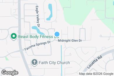 Map image of the property - 19619 Tacoma Springs Dr