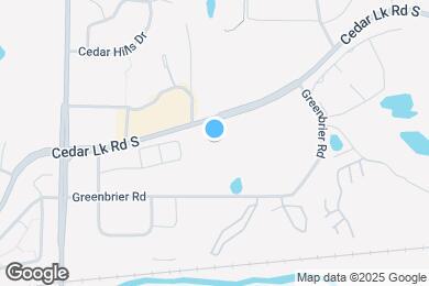 Map image of the property - 10531 Cedar Lake Rd