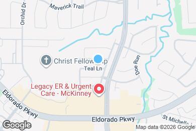 Map image of the property - 3004 Teal Ln