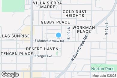 Map image of the property - 840 E Mountain View Rd