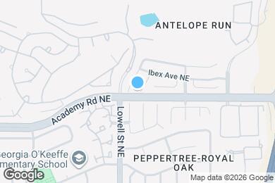 Map image of the property - 6301 Puma Pl NE