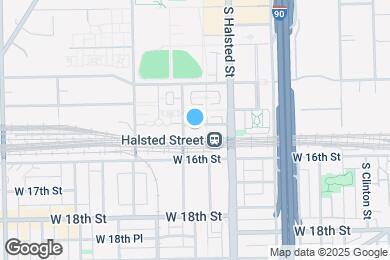 Map image of the property - 833 W 15th Pl