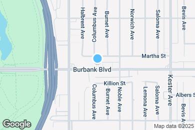 Map image of the property - 15153 Burbank Blvd