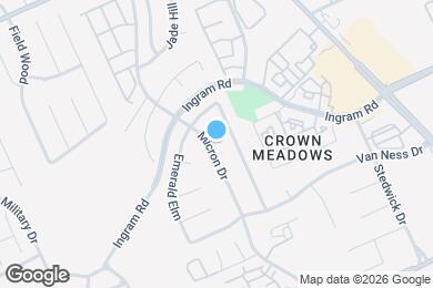 Map image of the property - 7511 Micron Dr