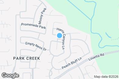 Map image of the property - 15406 Boulder Hollow Ln
