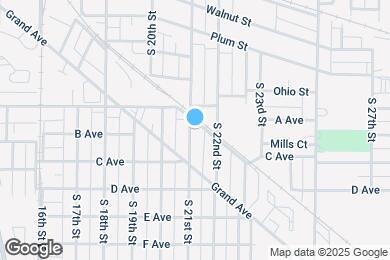 Map image of the property - 910 S 21st St