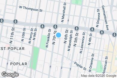Map image of the property - 970 N Marshall St