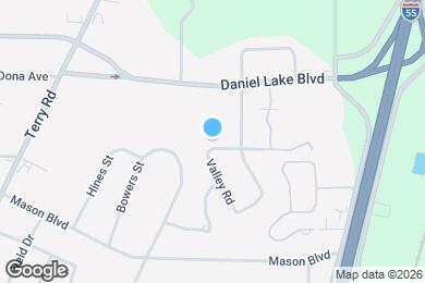 Map image of the property - 320 E Leavell Woods Dr