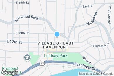 Map image of the property - 2212 E 12th St