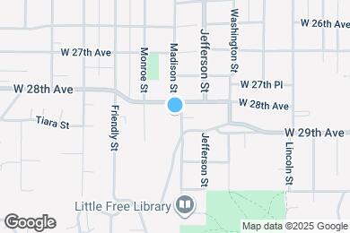 Map image of the property - 2830 Madison St