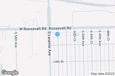 Map image of the property - 1248 S 51st Ct