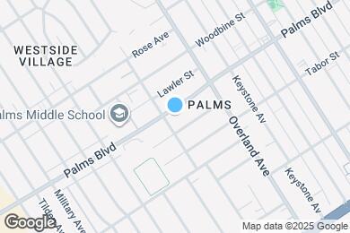 Map image of the property - 10770 Palms Blvd