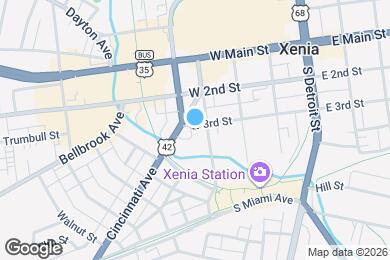 Map image of the property - 293 W 3rd St