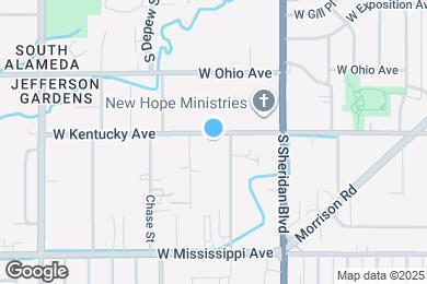 Map image of the property - 5306 W Kentucky Ave