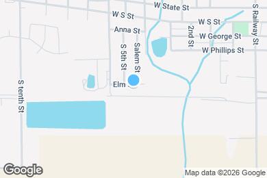 Map image of the property - 408 Elm St