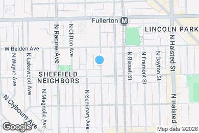 Map image of the property - 2226 N Kenmore Ave