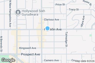 Map image of the property - 4432 Franklin Ave